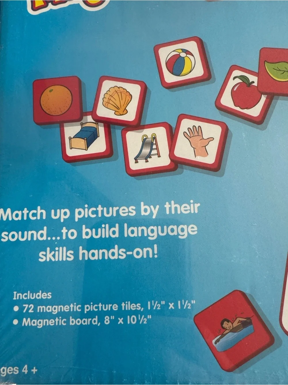 Lakeshore Ending Sounds Magnetic Sorting Board for phonemic awareness NIB